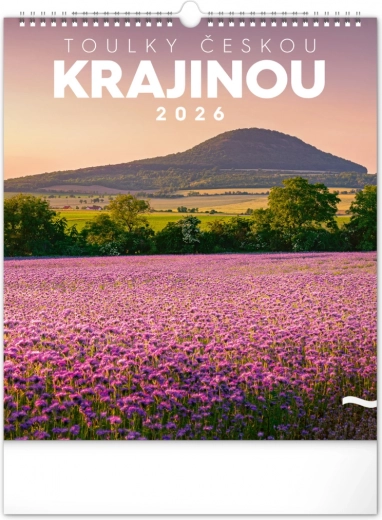 Wandkalender Spazieren in der tschechischen Landschaft 2026