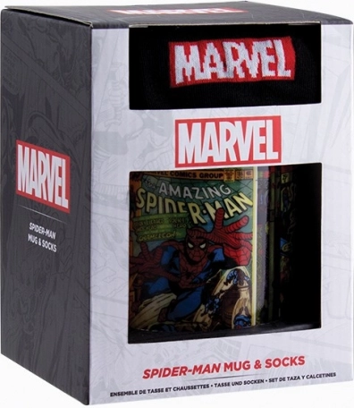 Geschenkset SPIDER-MAN Becher und Socken