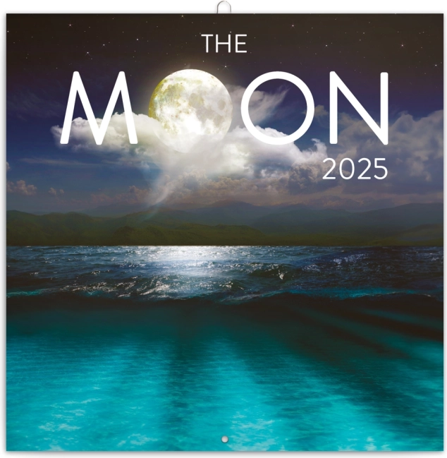 Notizkalender Mond 2025 30 × 30 cm