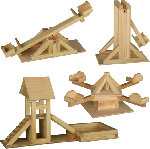 Walachia Holz-Bausatz zum Zusammenkleben – Spielplatz