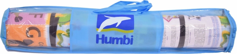 Leicht aufzurollen und mit Tragetasche