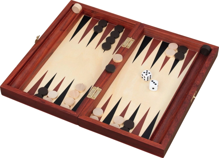 Goki Backgammon, Holzbrettspiel