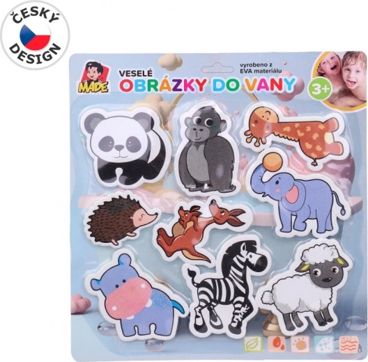 Safari-Tiere für die Badewanne Soft