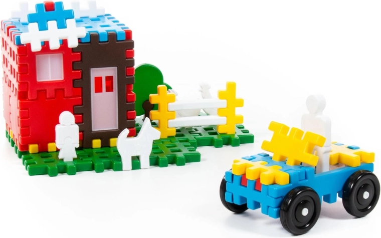 Bauen Sie Haus, Garten und Auto