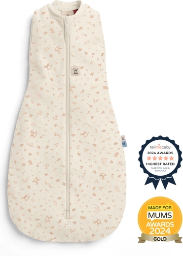 ErgoPouch Wickeldecke und Schlafsack 2-in-1 Cocoon Lullaby 0,2 TOG