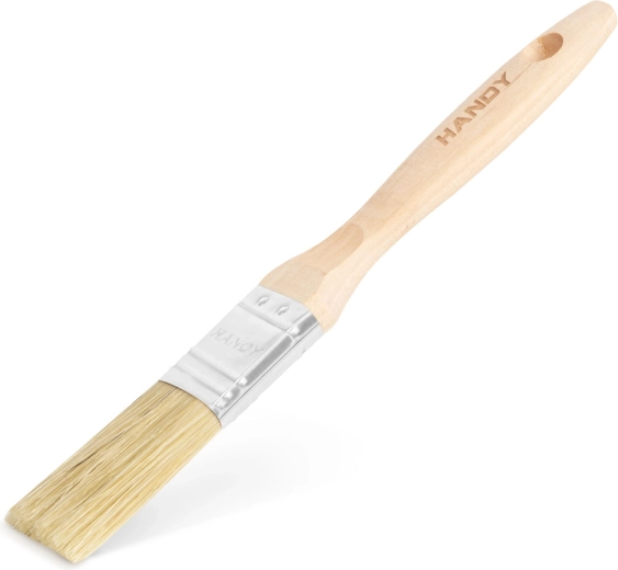 Flacher Malerpinsel mit Holzgriff 25 mm