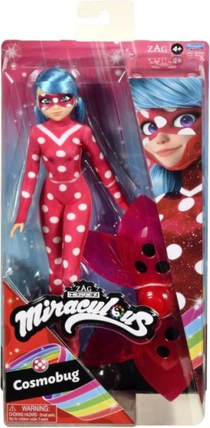 Puppe Cosmobug Miraculous Ladybug und Cat Noir 27 cm