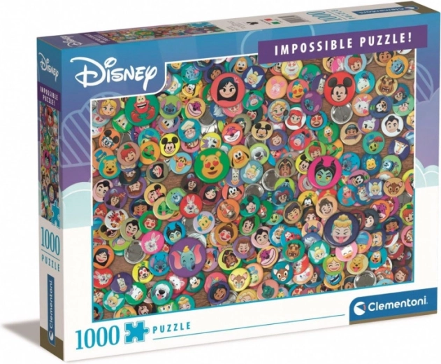 Puzzle 1000 Teile Impossible Disney Classic