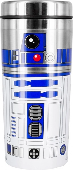 Reisebecher aus Edelstahl R2D2