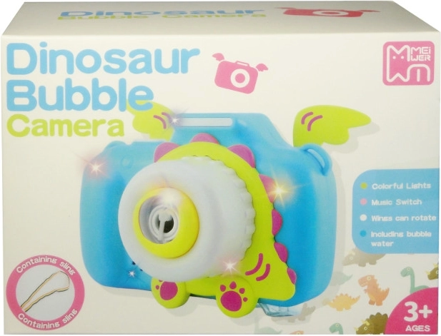 Bunter Seifenblasenapparat mit Lichtern und Geräuschen