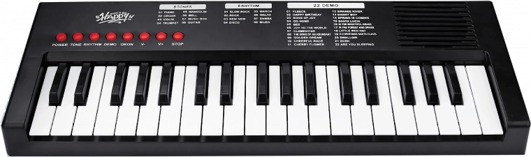 Kinder-Keyboard mit Mikrofon 40 cm