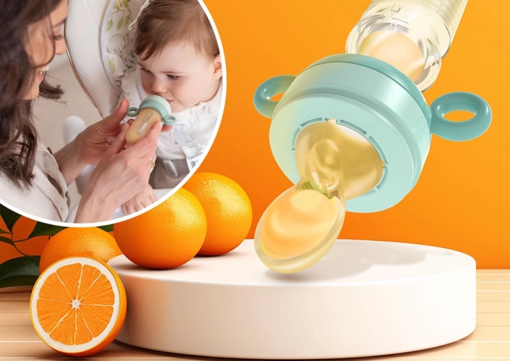 2-in-1 Löffel für Pürees und Breie