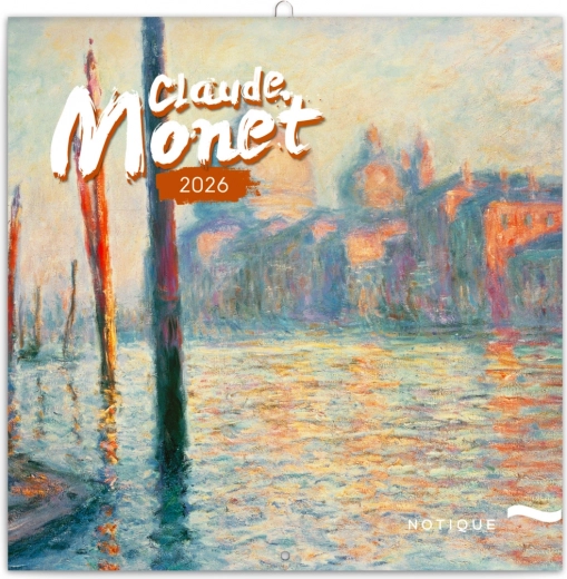 Notizkalender Claude Monet 2026, 30 x 30 cm