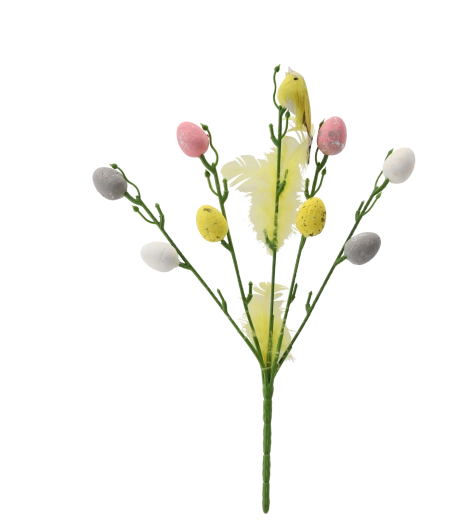 Pastellfarbene Eier für einen zarten Frühlingsakzent