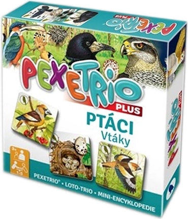 Pexetrio Plus: Vögel – edukatives Spieleset