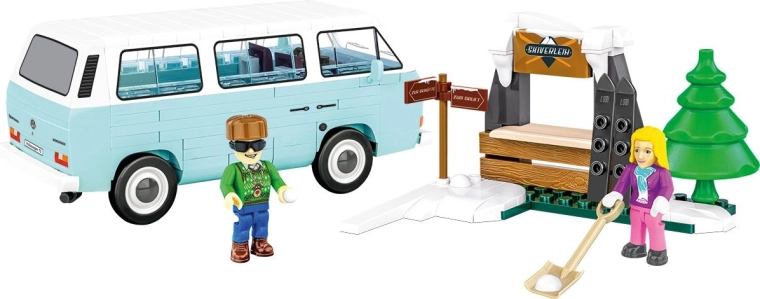 Diorama und 2 Figuren für eigene Szenen