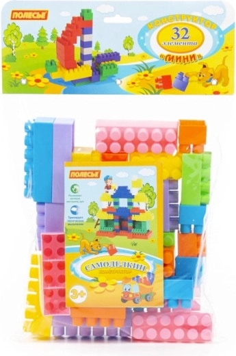 Konstruktionsspielset für kleine Baumeister, 32 Teile