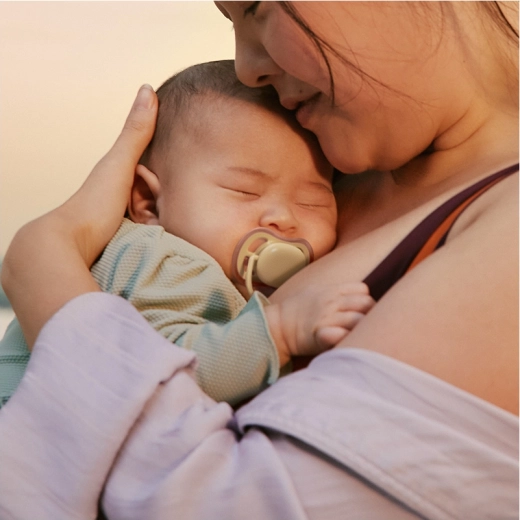 Orthodontischer Silikonsauger