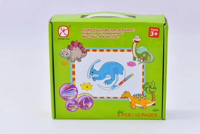 Mac Toys Puzzle Dinosaurier mit Wasser-Malerei
