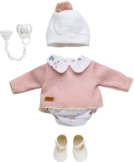 Für Puppen mit einer Größe von 42–46 cm geeignet