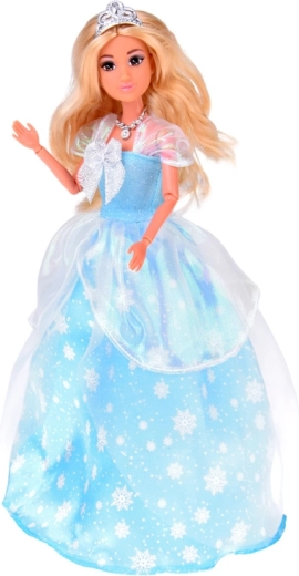 Glitzernder Winter-Look