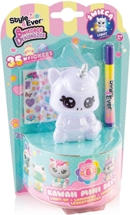 EPEE leuchtendes Deko-Einhorn Kawaii – Kreativset zum Dekorieren
