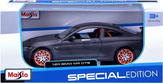 Metallmodell BMW M4 GTS 1:24 grau