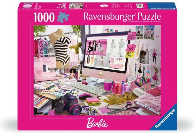 Ravensburger Puzzle Barbie: Modeikone, 1000 Teile