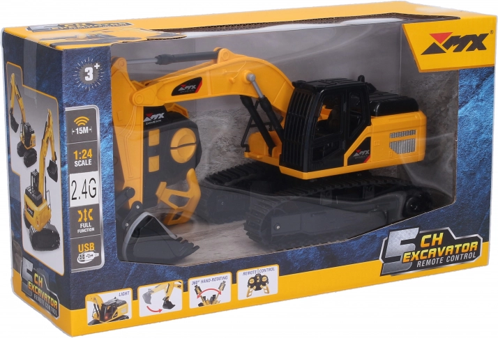 RC-Bagger mit Fernbedienung 26 cm