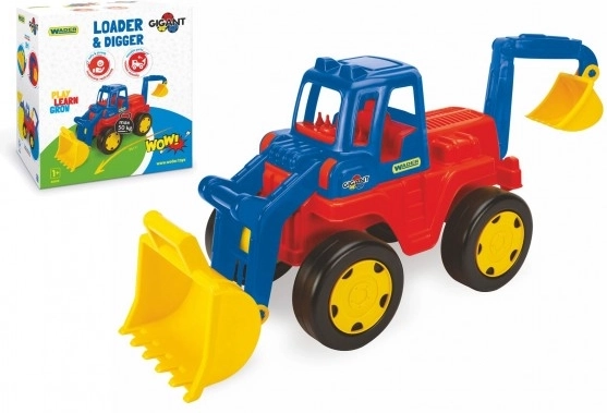 Auto Gigant Lader und Bagger