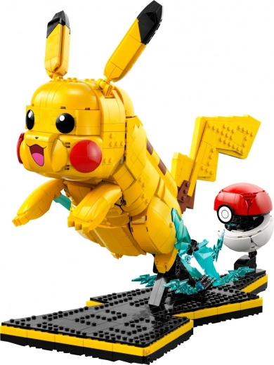 Dynamische Pose und „Sprung“-Effekt aus dem Pokéball