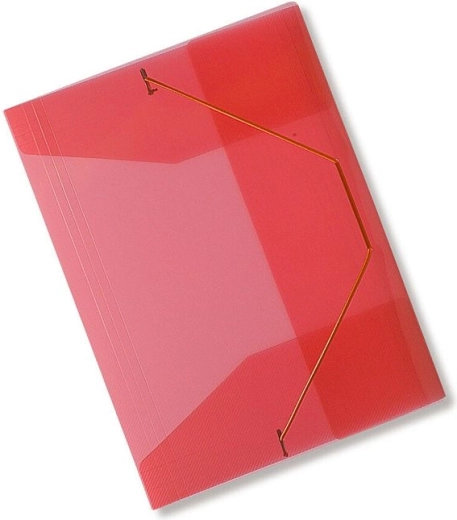 Sicheres Verschließen mit 3 Klappen und Gummiband