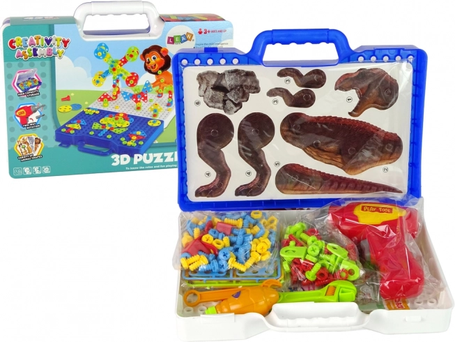 Konstruktionsbausatz 3D DIY Dinosaurier