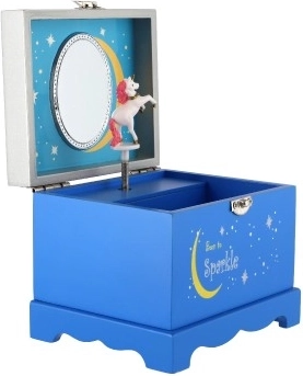 Zauberhafte Melodie und drehendes Einhorn