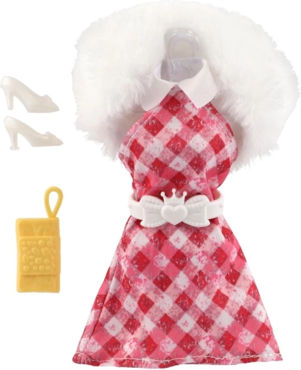 Komplettes Outfit mit Schuhen und Handtasche