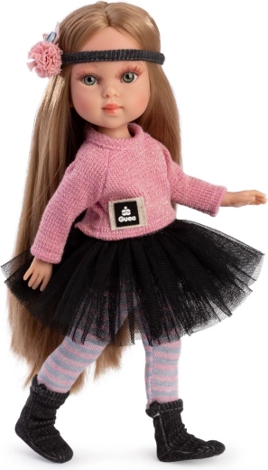 Guca Penelope realistische Puppe mit vollständig aus Vinyl bestehendem Körper, 34 cm