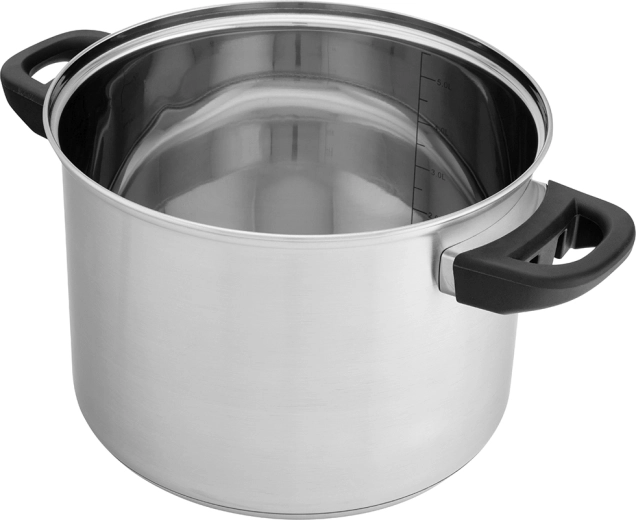 Robuste Edelstahlkonstruktion für das tägliche Kochen