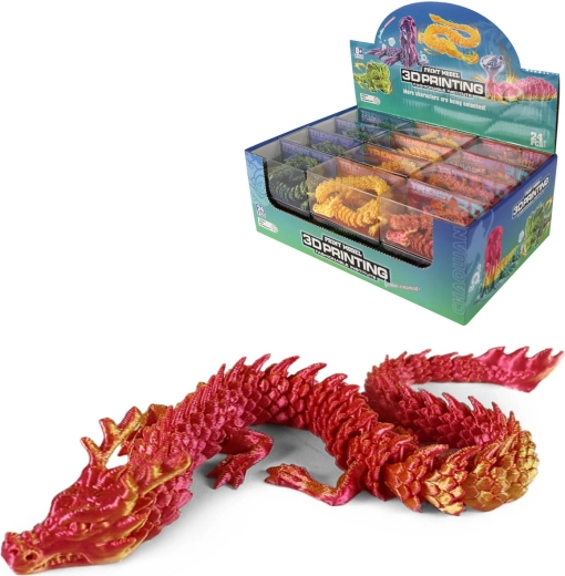 Magischer chinesischer Drache aus dem 3D-Druck - 1 Stück