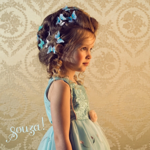 Kinderkostüm Prinzessin Nicolette 3–4 Jahre