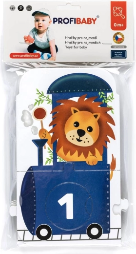 Profibaby Puzzle ZOO-Zug mit Zahlen und Tieren