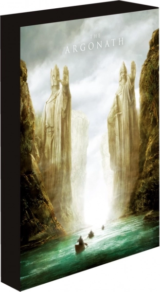 Leuchtendes LED-Bild Der Herr der Ringe – Argonath 30 × 40 cm