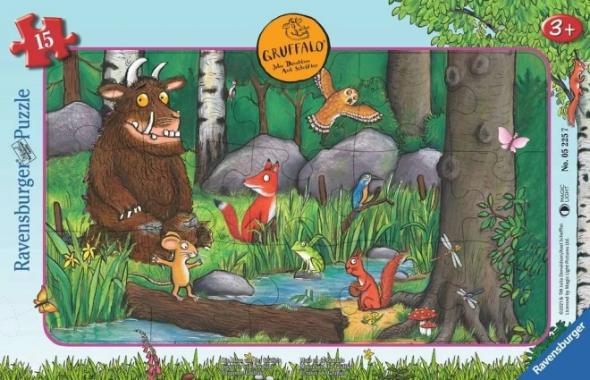 Puzzle Maus und Grüffelo von Ravensburger, 15 Teile