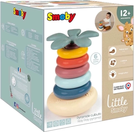 Smoby Little Smoby Schaukel-Steckpyramide