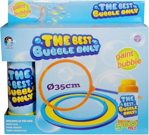 Seifenblasen-Set mit Fänger und Lösung