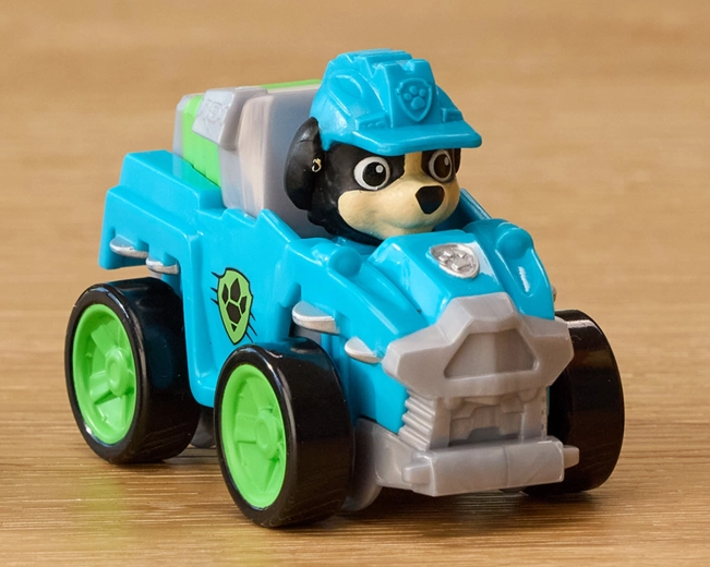Rex Pup Squad Racer Fahrzeug mit funktionsfähigen Rädern