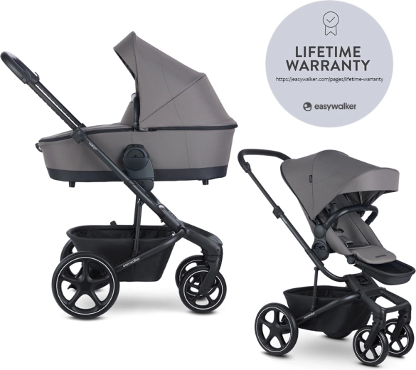 EASYWALKER Kombikinderwagen Harvey⁵ 2v1 LITE RWS – Grün – Agave Green