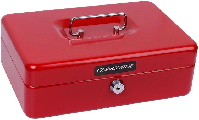 Metallkassette CONCORDE, rot