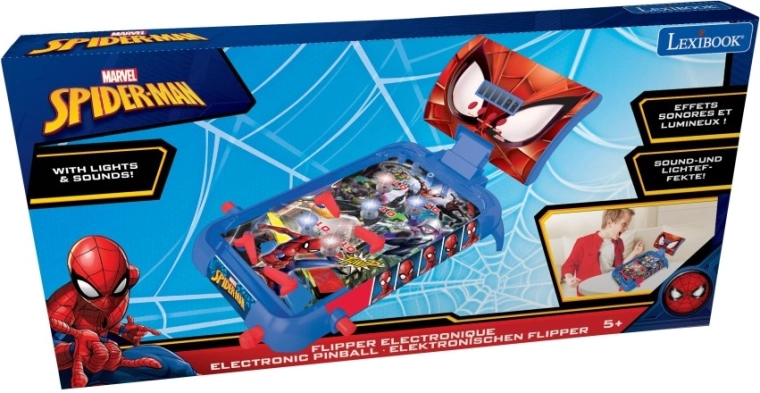 Elektronischer Tischflipper SPIDER-MAN von Lexibook