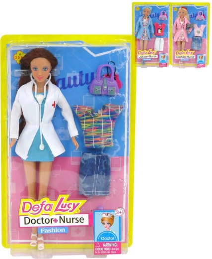 Puppe Defa Lucy Ärztin / Krankenschwester 29 cm mit Zubehör - 1 Stück