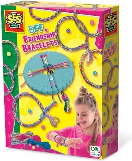 SES Creative BFF-Set zum Flechten von Freundschaftsarmbändern